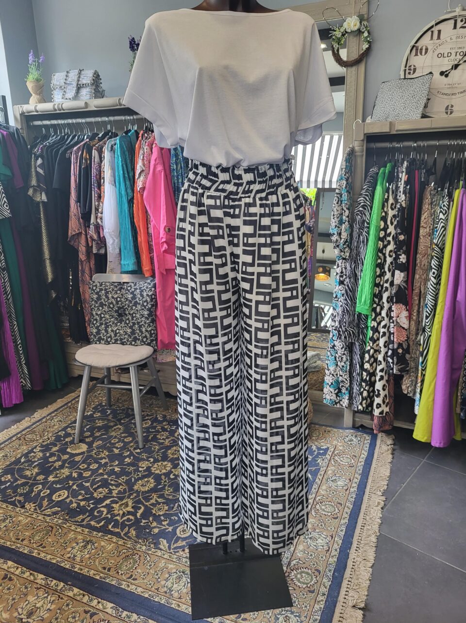 ΑΣΠΡΟΜΑΥΡΗ ΠΑΝΤΑΛΟΝΑ ΣΕΤ ΠΟΥΚ FIA