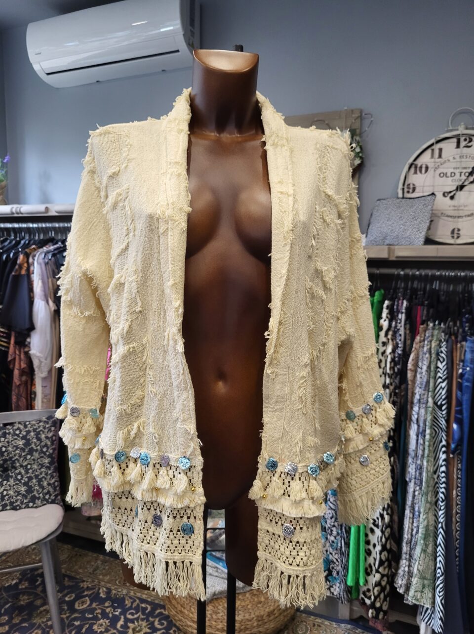 ΣΑΚΑΚΙ BOHO - ΜΠΕΖ